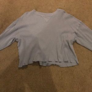 light blue long sleeve